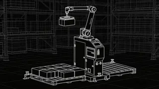 Raw Material
Pallet Changing
and Picking by Robot